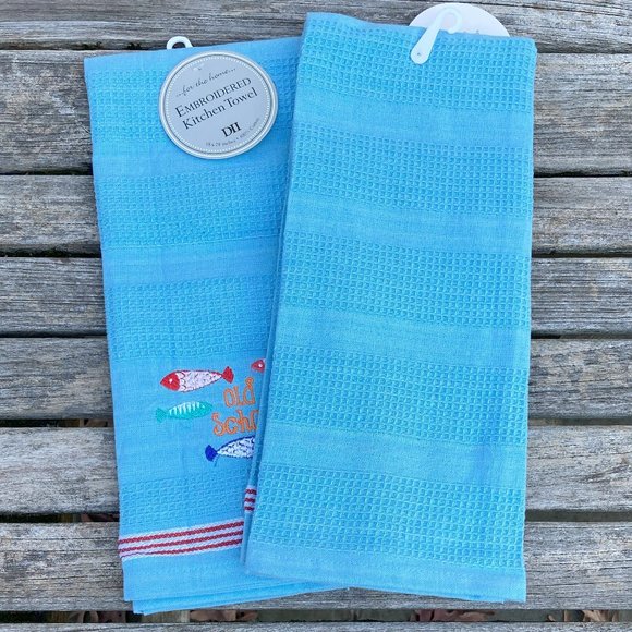 NWT🆕 DII Embroidered Kitchen Tea Towels - 2 - Picture 6 of 10
